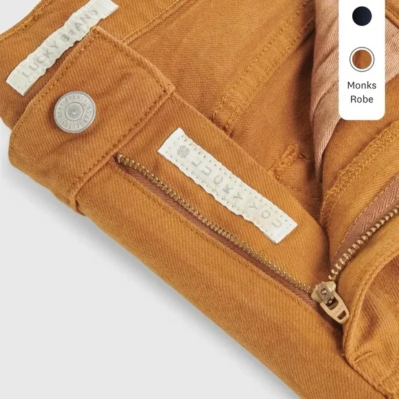 Lucky Brand Tan Zippered Pants - Picture 3 of 8